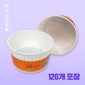 이지쿡 종이용기 (IH5600라면조리기 전용라종이용기), 1개입, 120개