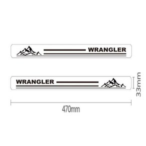 [모터스파이] 지프 랭글러 도어스텝 몰딩 도어사이드 발판 용품 호환 용품, 상세 설명 참조