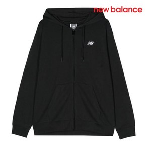 뉴발란스 후드집업 A5- NBMDECS011 19 MJ41501 UNI 스몰로고 후드집업 SEMI-OVER FIT