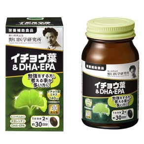 노구치의학연구소 은행잎 & DHA EPA 소프트 캡슐 510mg