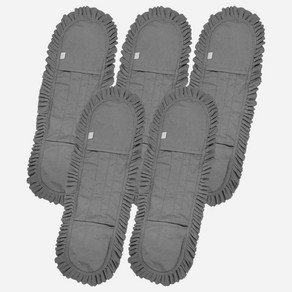 월드크린 극세사 리스킹 물 걸레 90cm 그레이 5p, 1개