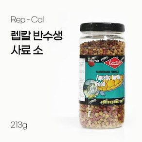 렙칼 반수생 거북사료 소 213g, 1개