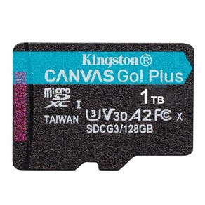 KINGSTON CANVAS Go! Plus A2 V30 U3 1TB 1T 1024GB Micro SD Card U3 SDXC Microsd TF Mini Memory Card