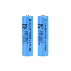 18650 2600mAh 충전식 배터리 리튬이온 보호회로 충전지 건전지, 1개, 2개입