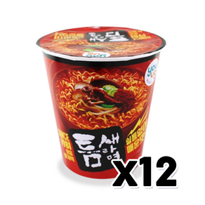 틈새라면 빨계떡컵 65g, 12개