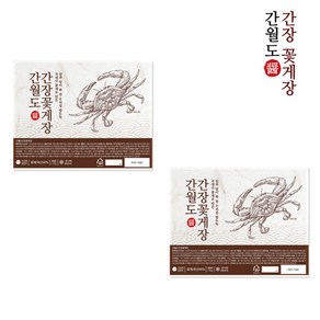 [유명근명인] 간월도 간장꽃게장 1.5kg * 2팩 / 총 3kg, 단일속성