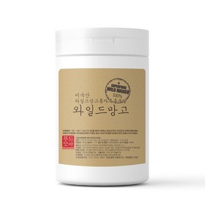 헬스앤푸드 100% 미국산 와일드망고 씨앗 분말 가루 500g, 1개