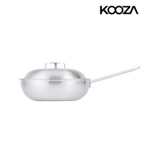 KOOZA 316 커퍼코어 통5중 2.7T 스테인레스 인덕션 중식웍 궁중팬 낮은 편수 웍, 1개, 24cm