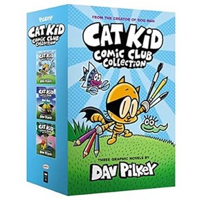 The Cat Kid Comic Club Collection: Fom the Ceato of Dog Man (1-3 Boxed Set), Scholastic