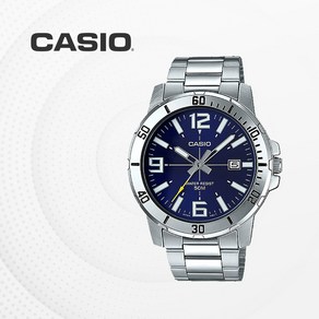 카시오 CASIO 남성 남자 정장 패션 메탈 손목시계 MTP-VD01D-2B