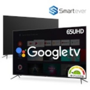 스마트에버 SA65G 65인치 UHDTV 구글 공식인증TV 안드로이드OS, SA65G 벽걸이방문설치+상하브라켓, 방문설치