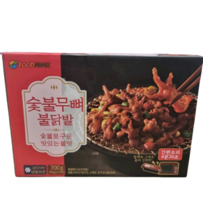 [트레이더스] 숯불무뼈불닭발 350g x 2입 아이스박스, 700g, 1개