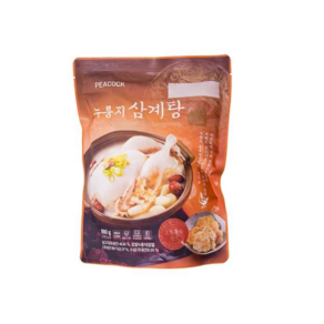 피코크 누룽지 삼계탕 880g, 종이박스포장, 1개