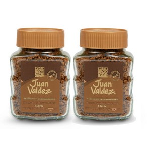 후안 발데즈 100 콜롬비아 동결건조 커피 100g 2팩 / Juan Valdez Colombian Instant Coffee, 1개입, 2개