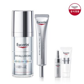 [유세린] 하이알루론 에피셀린 세럼 30ml + 하이알루론3X 아이크림 15ml [증정]3X컨센트레이트 미니 5ml + 3X나이트크림미니 7ml, 1개