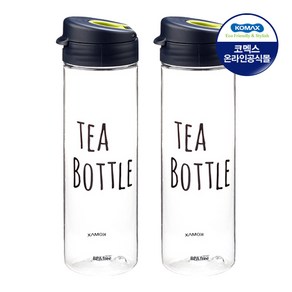 코멕스 티보틀(휴대용차통) 메세지 550ml X 2개, 혼합색상