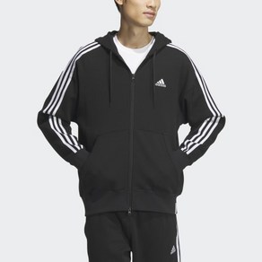 아디다스 ADIDAS 퍼포먼스 공용 에센셜+ 3S 프렌치테리 풀집 후디 노기모후드집업 쮸리후드집업 3선후드집업 루즈핏후드집업 봄가을후드집업 JF3931