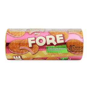 비파 폴 FORE 샌드위치 비스킷 딸기향 160g 수입과자, 1개