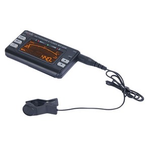 Musedo MT-40W 메트로 튜너 톤 발생기 전자 디지털 LCD 3 in 1 LCD 클라리넷 색소폰 튜너/메트로놈, 1개