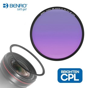 BENRO 벤로 자석 브라이튼 CPL필터 82mm