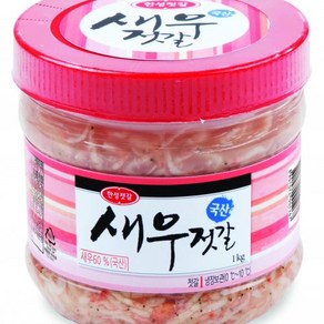 새우젓 데때기 한성기업 1Kg(병), 1개, 1kg