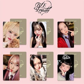 포카에라 IVE 아이브 엠파시 empathy 미니3집 ATTITUDE 아이브위드뮤 럭드 포카 포토카드, 6장