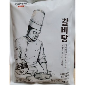 도매 업소용 미스타셰프 갈비탕 600g 24봉 즉석조리 간편조리 간편식 태종에프디, 24개