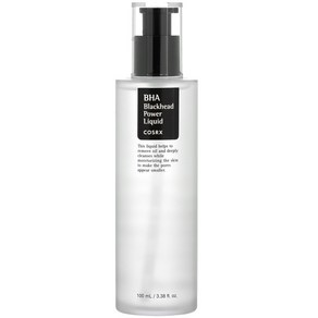 CosRx (코스알엑스) BHA 블랙헤드 파워 리퀴드 100ml(3.38fl oz), 1개