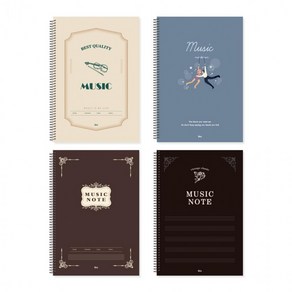 [셜스토어]아이비스 1200 슬림 음악노트(SP) 12640, 1개, 랜덤1개