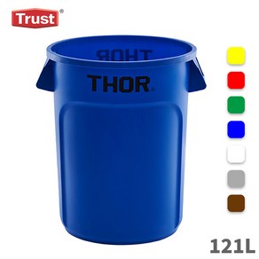 트러스트 토르 원형 컨테이너 121L (7colo) THOR, 회색, 1개