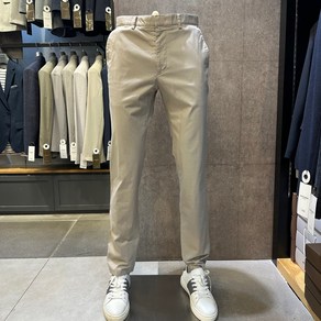 [오스틴리드] (주)파크랜드 뉴코아 인천논현점 25년 S/S 신상품 50%세일 베이지 면 워싱 팬츠 면바지 APC25171