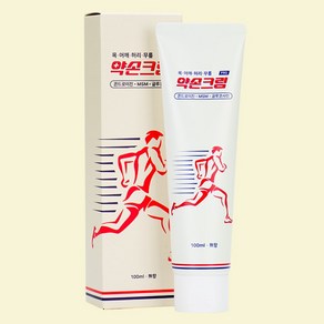 [국내생산] 바르는 파스 통증 효과 탁월한 냄새 없는 약손크림, 1개, 100ml