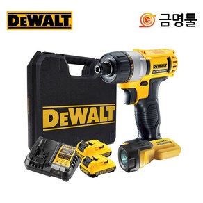 디월트 DCF610D2T 충전드라이버 10.8V 2.0AH DCF610N세트 DCL508N포함, 1개