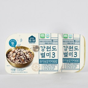 토종원 유기농 감자비빔밥 저칼로리 건강한 한끼, 1개, 215g