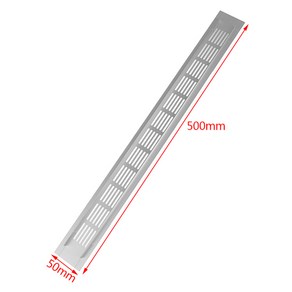 알루미늄 합금 환기구 천공 시트 웹 플레이트 그릴 폭 5 cm, 11 As Pic Show, 1개