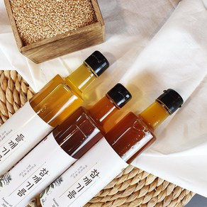 저온 압착 참기름 들기름 180ml 300ml 명절 추석 설 선물세트 국산 중국산, 들기름300ml, 1개