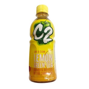 C2 Lemon Geen Tea 레몬 그린티, 355ml, 1개