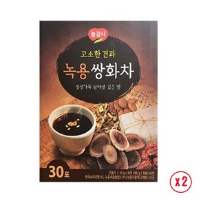 광야식품 늘감사 추억의 한방 쌍화차 (16gx30포)x2개