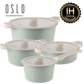 오슬로(OSLO) 마린 세라믹인덕션냄비 곰통4종SET(18+20+24전+28), 없음, 1개