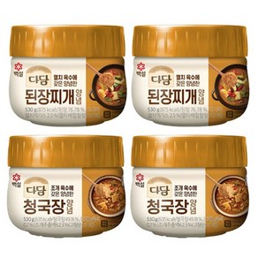 CJ다담 된장찌개양념 + 다담 청국장양념