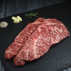 마장동 1++ 한우 채끝살 200g 투뿔 소고기 구이용, 1개