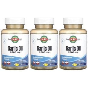 칼 갈릭 오일 2000mg 250소프트젤 3병 마늘추출물 Galic Oil, 3개, 250정