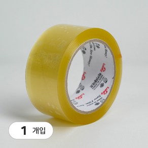 이레원 투명 박스테이프 48mm x 40m 포장용 OPP, 1개