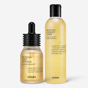 2종세트 코스알엑스 풀핏 프로폴리스 토너+앰플 영양광채 2종(토너 280ml+앰플 30ml), 풀핏 2종토너+앰플, 1개