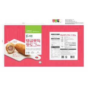 탱글뽀득핫도그80 800g(80g x 10ea) 풀스키친 냉동, 1개