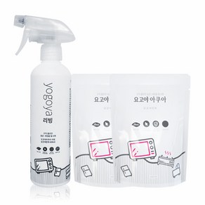 요고야리빙 에어프라이어 주방청소 전용 클리너 1200ml 다목적클리너, 1세트, 1.2L