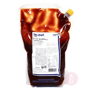 푸드올마켓_ 동원홈푸드 비셰프 핫바베큐소스 2kg, 1개