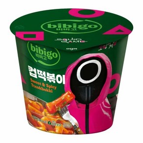 CJ [비비고X오징어 게임]비비고 컵떡볶이, 110g, 1개, 110g