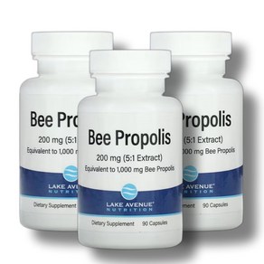 레이크에비뉴 비 프로폴리스 1000mg 90캡슐 3개 Bee Popolis, 90정