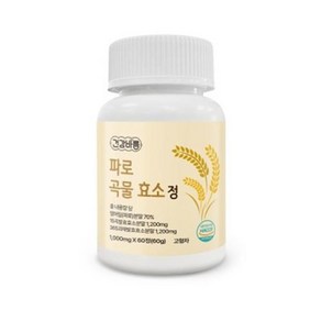 곡물 효소 정 1000mg x 60정 복합활성효소 단식, 1개